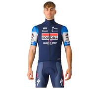 Gilet coupe-vent Perfetto SOUDAL QUICK-STEP 2024 bleu foncé M