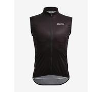 Gilet coupe-vent Santini Nebula noir - Coupe Classic - XL