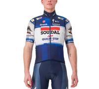 Gilet coupe-vent SOUDAL QUICK-STEP 2023 bleu/blanc 3XL