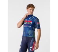 Gilet coupe-vent Soudal Quick-Step 2026 Pro Wind bleu lime - XXL