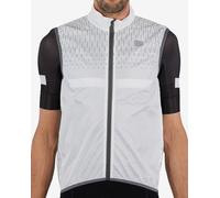 Gilet coupe-vent Sportful Reflex blanc gris - S