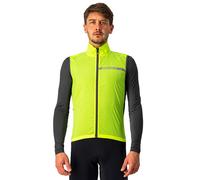 Gilet coupe-vent Squadra Stretch jaune néon