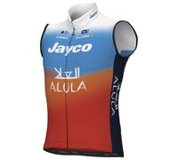 Gilet coupe-vent TEAM JAYCO-ALULA 2024 orange/bleu XL