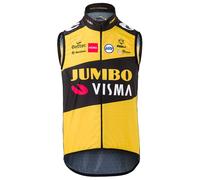 Gilet coupe-vent TEAM JUMBO-VISMA 2021 noir/jaune L
