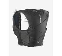 Salomon Active Skin 4 Gilet d'hydratation Trail Running Randonnée Vélo avec flasques d'hydratation incluses, Conception pensée pour Les Femmes, Facilité d’hydratation, Rangement optimisé, Noir, S