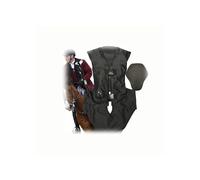 Gilet D'airbag Équestre for Adulte Veste D'airbag D'équitation Taille Réglable, Unisexe Et Arrière Amovible(X-Large)