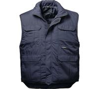 CRAFTLAND Gilet de camionneur Undeloh taille XL 58/60 bleu 65 % PES / 35 % coton
