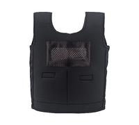 Gilet de compression lesté pour enfants de 2 à 14 ans, aide les enfants souffrant d'ABR, d'inondation d'irritation, d'autisme, de TDAH, de SPD, de trouble SI (contient des poids amovibles de 1,2 kg)