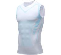 Gilet De Compression, Nouvelle Version 2025, Chemise sans Manches, Débardeur, Vêtements for Hommes for Construire Un Corps Tonique(White3,Small)