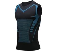 Gilet De Compression, Nouvelle Version 2025, Chemise sans Manches, Débardeur, Vêtements for Hommes for Construire Un Corps Tonique(Black1,3XL)