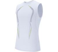 Gilet De Compression, Nouvelle Version 2025, Chemise sans Manches, Débardeur, Vêtements for Hommes for Construire Un Corps Tonique(White2,3XL)