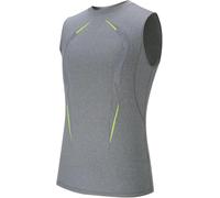Gilet De Compression, Nouvelle Version 2025, Chemise sans Manches, Débardeur, Vêtements for Hommes for Construire Un Corps Tonique(Gray2,2XL)