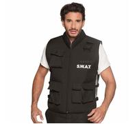 Gilet de costume - Boland 00489 - Noir et blanc - Taille L/XL - Accessoire de police L/XL