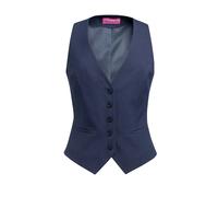 Gilet de costume coupe cintrée femme Brook Taverner Béatrice Bleu S