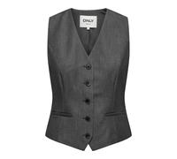 ONLY Femme Gilet tailleur Onliris-Hattie boutonné gris foncé mélangé Taille 42 EU