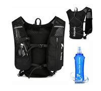 Gilet de Course avec Bouteille d'eau de 500 ML, Sac Hydratation Running Homme e Femme, Sac à Dos Gilet D'hydratation Léger pour Course à Pied, pour la Course, Le Cyclisme, Les Trails, Les Marathons