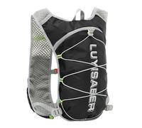 Gilet de course avec vessie d'eau, pack d'hydratation pour la course, sac à dos de randonnée réfléchissant, bandoulière réglable, coussinets respirants, sac à dos d'eau pour cyclisme,