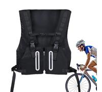 Gilet de course d'hydratation,Gilet d'eau d'équitation,Gilet de course Reflex de course Chest Pack Gear | Respirant Trail Running Water Sac à dos Hydratation Gilet pour Randonnée Race Vélo Camping