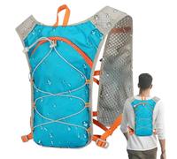 Gilet de course d'hydratation - Gilet d'hydratation léger pour marathnlopers, sac à dos de course mince avec rangement de poche à eau | Paquet de poitrine imperméable respirant pour hommes femmes