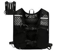 Gilet de course Hydratation Pack Water Bag - Réfléchissant, réglable, équipement de sport pour la salle de gym, l'entraînement, le jogging, la randonnée, le cyclisme