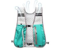Gilet de course pour téléphone portable, sac d'hydratation - Sac banane léger avec poche de rangement pour bouteille d'eau de 500 ml pour homme et femme, bleu , B, Unisexe
