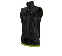 Gilet De Cyclisme Hivernal ALE GUSCIO LIGHT PACK 2026 Noir