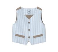 Gilet de fÃªte en mix de matiÃšres bÃ©bÃ© s.Oliver Bleu 18 mois