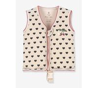 Gilet de flottaison enfant cœurs beige imprimé 3/6A(97/116)