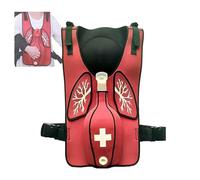 Gilet de formation anti-étouffement Heimlich, modèle portable d'enseignement des premiers secours, réanimation cardio-respiratoire et premiers secours pour adultes A