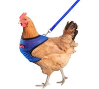 Gilet de Harnais de Poulet, Harnais pour,Corde de Traction du Harnais réglable - Fournitures pour Animaux de Compagnie, Pouce de Poule de Poule de 3,6 Pieds pour l'entraînement et la Marche