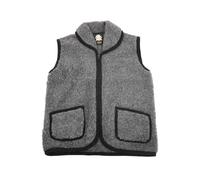 Gilet de Laine Amari Unisexe Mérinos Chaud & Douillet Doux Fermeture Éclair