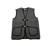 Gilet de Laine Colorado Anthracite Unisexe Mérinos Douillet Doux & Chaud