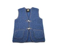 Gilet de Laine - Colorado Bleu Unisexe Gilet Laine Mérinos Douillet Doux & Chaud