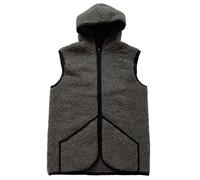 Gilet de Laine Unisexe Tafara Mérinos Capuche Fermeture Éclair Chaud & Douillet