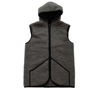 Gilet de Laine Unisexe Tafara Mérinos Capuche Fermeture Éclair Chaud & Douillet