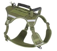 Gilet de marche pour chien, harnais de gilet pour chiens,Gilet réfléchissant pour chien sans tirage - Clip Design sans tirage Poignée de contrôle facile Harnais réglable pour le mas