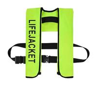 Gilet de Natation Adulte,Vêtement Flottant Autogonflant - Veste de Flottabilité Portable pour Kayak Pêche Rafting Paddle Plage Bateau