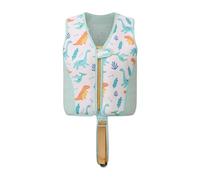 Gilet de Natation Aide à la flottabilité pour Enfants 3 à 6 Ans, UPF 50+，Motif Dinosaure, Fermeture Éclair Sécurisée et Ceinture Ajustable, Matière de Haute qualité sans Chimiques nocifs