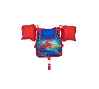 Bestway Gilet de natation Spiderman™ en tissu avec brassards en mousse intégrés – 56 cm