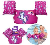 Gilet de natation enfant Bestway Puddle Jumper Licorne rose et violet