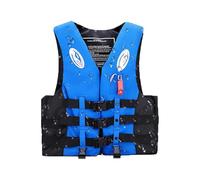 Gilet de Natation - Gilet Nautique | Veste Ajustable à Haute Flottabilité pour Rafting, Pêche, Canoë, Kayak, Croisière, Planche à Paddle en Plein Air, Plage et Canyoning