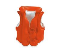 gilet de sauvetage deluxe orange junior