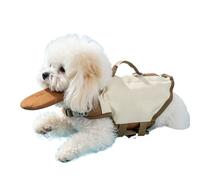 Gilet de natation pour chien 50N Flottabilité Séchage Rapide Ajustable | Gilet De Natation Sécurisé Pour Chiots Pour Chiot Activités Nautiques Balade En Bateau Piscine Lac Mer Rivière Et Plage