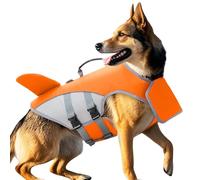 Gilet de natation pour chien - Gilet de sécurité pour chien avec poignée - Veste flottante d'entraînement en eau libre pour lac, mer, étang, piscine, plage, bateau, kayak