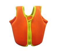 Gilet de Natation pour Enfants Gilet de Natation pour Tout-Petits avec Fermeture Éclair Aide À la Flottaison pour Apprentissage de la Natation Plage Sports Nautiques(Orange,XXL)