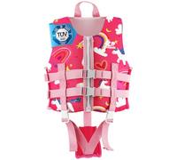 Gilet de Natation pour Enfants - Gilet Piscine Enfant Gilet de Flottaison avec Bande d'Entrejambe Veste de Natation en Néoprène Léger, pour Enfant avec Sangles de sécurité réglables Âge 2-9