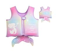 Gilet De Natation,Veste De Sauvetage pour La Natation des s | Veste Pailletée Confortable Et Plable pour Sécurité À La Plage Piscine Extérieure