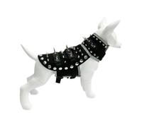 Gilet De Pic De Chien - Harnais D'animaux À Pointes, Gilet De Chien Protecteur | Gilet Pour Chiens Réfléchissant Réglable Avec Pointes, Manteau De Protection De Bouclier Réfléchissant Anti-cavisé Pour