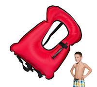 Gilet de plongée gonflable - Jusqu'à 220 livres - Équipement de sports nautiques - Flottabilité réglable - Léger et confortable - Soutien de flottement - Gilet de sécurité pour adulte