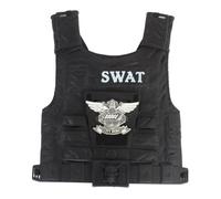 Gilet de police en plastique pour enfants 36x28cm
